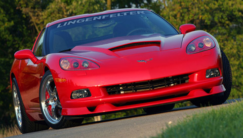 2006 Lingenfelter Commemorative Edition Corvette red
