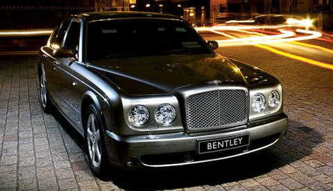 The Bentley Arnage T reaches the speed of 60 mph in 52 seconds and the top