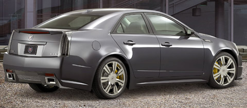 Cadillac CTS Sport back view