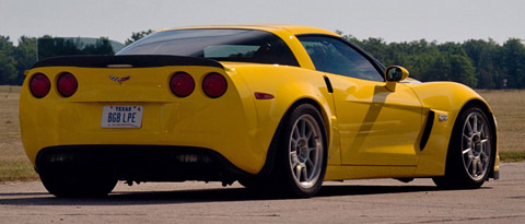 2007 Lingenfelter Corvette Z06 427 Twin Turbo Yellow