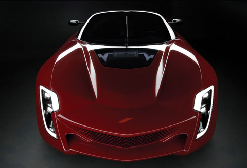 2009 Bertone Mantide front view