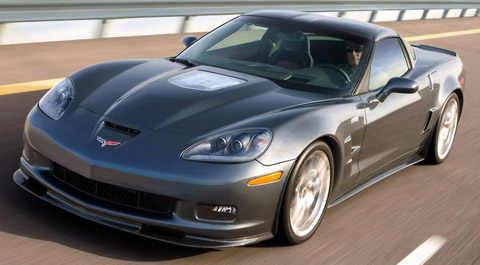 2009 Chevrolet Corvette ZR1 black