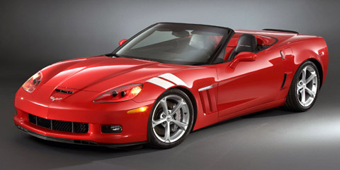 2010 Chevrolet Corvette Grand Sport front view