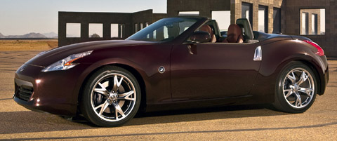 2010 Nissan 370Z Roadster side view