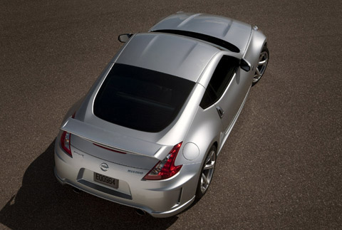 2010 Nissan NISMO 370Z top view