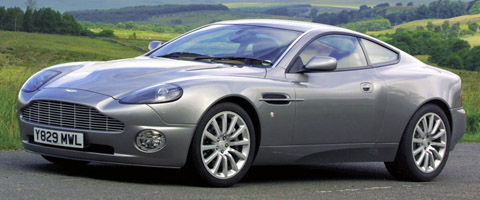 Aston Martin V12 Vanquish side view