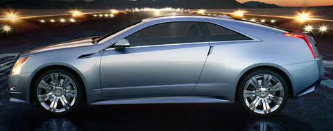 2008 Cadillac CTS Coupe Concept side view