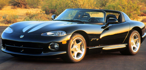 1996 Dodge Viper RT-10 in black