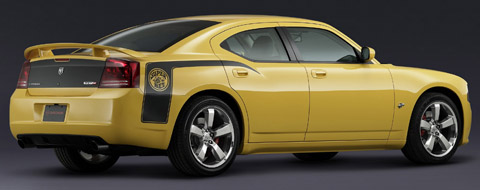 2007 Dodge Charger SRT-8 Super Bee back view