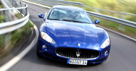 Maserati+granturismo+black