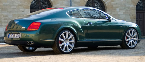 2009 MTM Bentley Continental GT Birkin Edition side back view