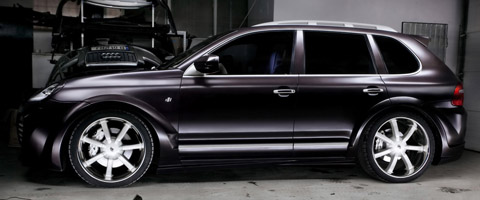 2009 Porsche Cayenne Maff Muron side view