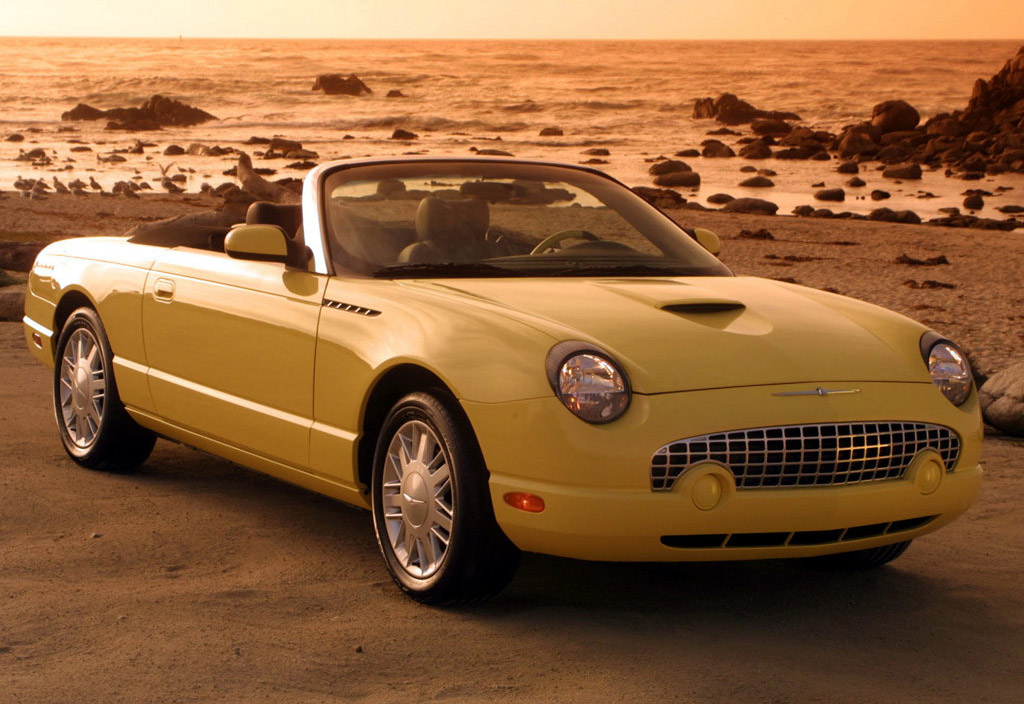 Ford Thunderbird in Yellow Ford Motor Co has manufactured its Ford 