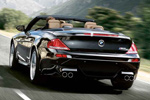 BMW M6 Convertible back view