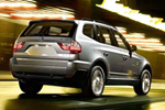 BMW X3 back view