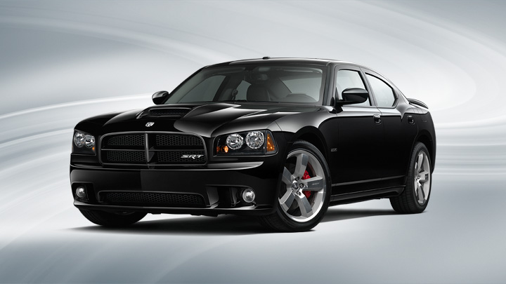 Dodge Charger in Black Like a raging bull to the matador the Dodge Charger