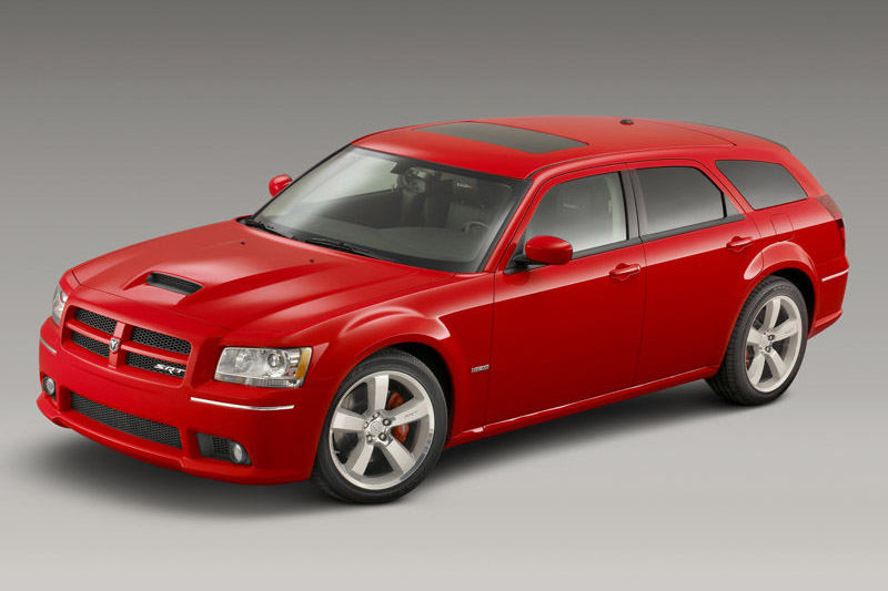 The powerful roar of the Dodge Magnum is evident on it V8 engine.