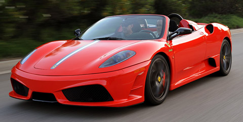 Ferrari Scuderia Spider 16m front view