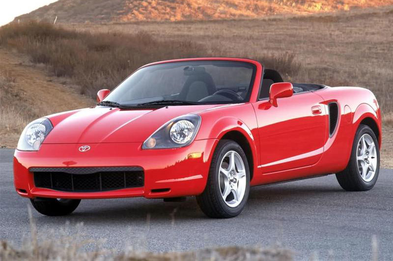 Toyota MR2 Spyder The Toyota MR2 model is a twoseat vehicle that features a