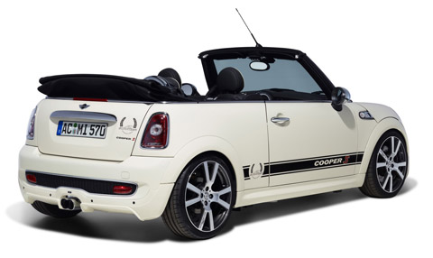 2009 AC Schnitzer Mini Convertible in white