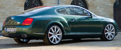 2009 MTM Bentley Continental GT Birkin Edition back view