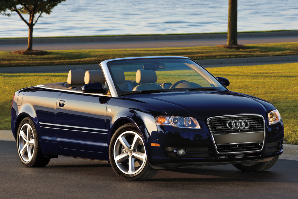 Audi car generations that feature cabriolet version include the Audi 80