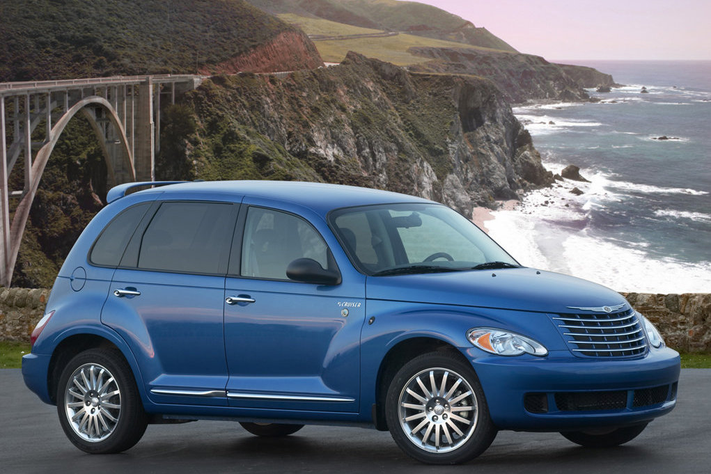 The Chrysler PT Cruiser which got its inspiration from the panel vans of