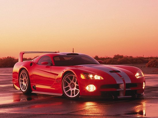 dodge viper gts. The Viper GTS-R featured six