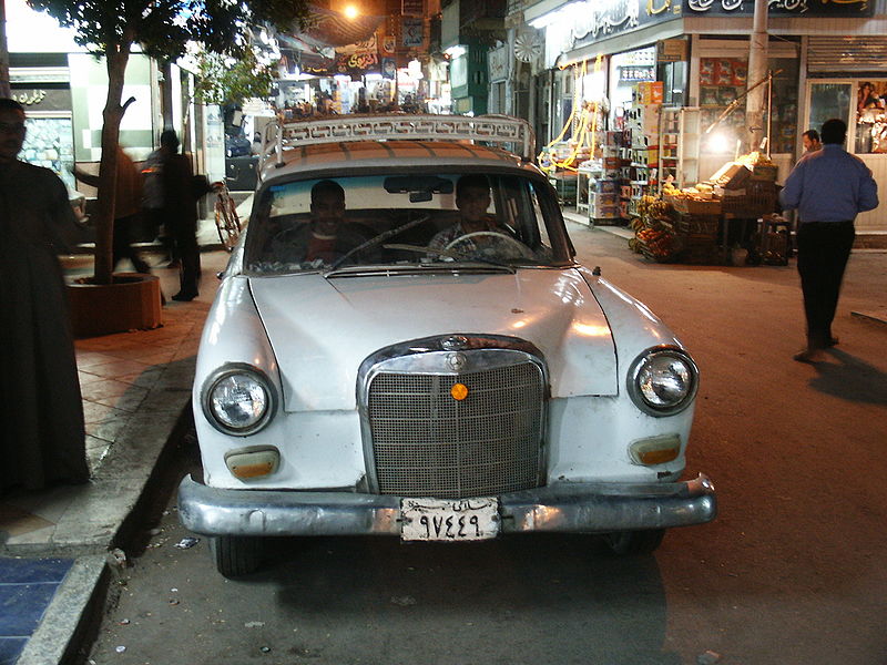 The Mercedes Benz 200Series otherwise known as the Fintail series was