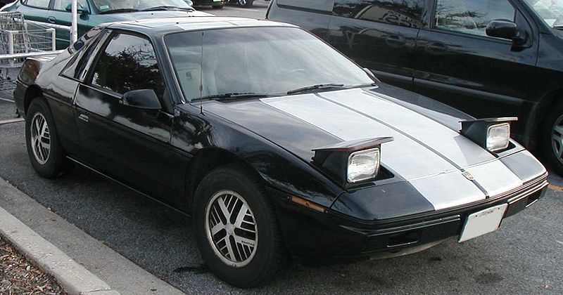 The Pontiac Fiero was designed by renowned car engineer Hulki Aldikacti as a