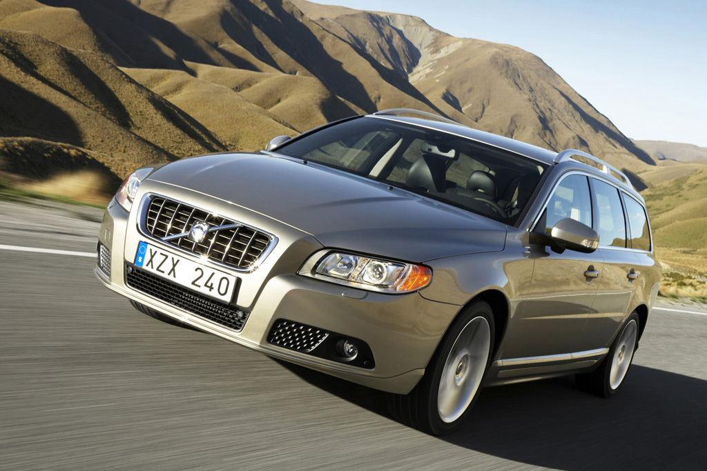 In the Volvo lineup, the V70