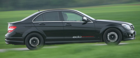 2009 Edo Competition Mercedes-Benz C63 AMG side view 480