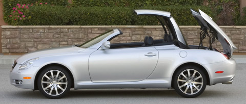 2009 Lexus SC 430 side view