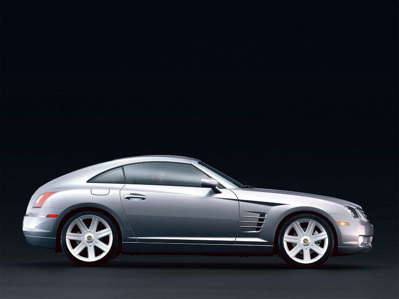 The Chrysler Crossfire was first displayed at the North American 