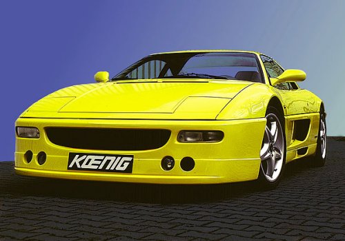 The replacement for Ferrari 348 the F355 is a midengine rearwheel drive 