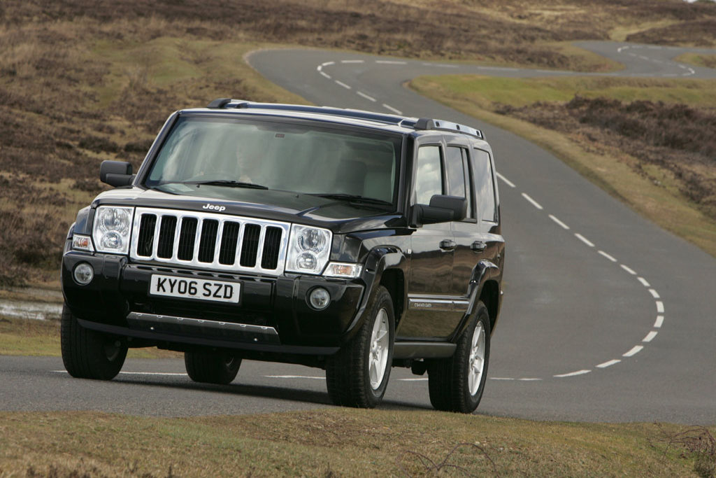A relative newcomer in Chrysler Motor's Jeep line the Jeep Commander XK