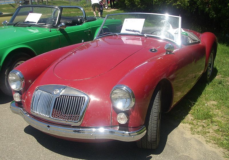 From 1955 until 1962 the MG MGA a sports car delighted and awed several 