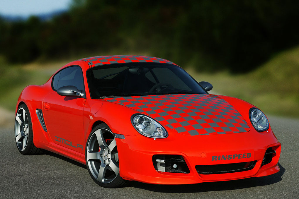 The Porsche Cayman a rearwheel drive midengined twoseat sports car 