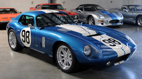 2009 Shelby Cobra Daytona Coupe MKII CSX9000 front view 480