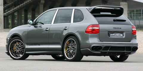 2009 SpeedART Titan DTR Porsche Cayenne Diesel back view 480