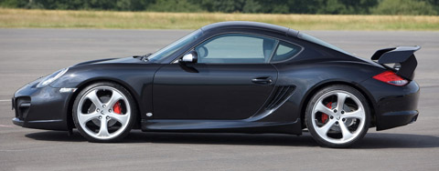 2009 TechArt Porsche Cayman side view 480