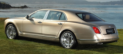 2010 Bentley Mulsanne back view 480