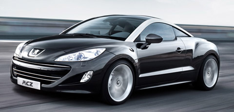 2010 Peugeot RCZ front side view