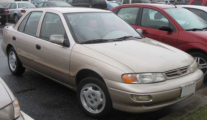 2001 kia sephia