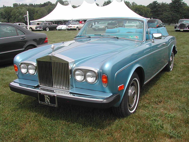 The Corniche started as coup and convertible versions of the Silver Shadow