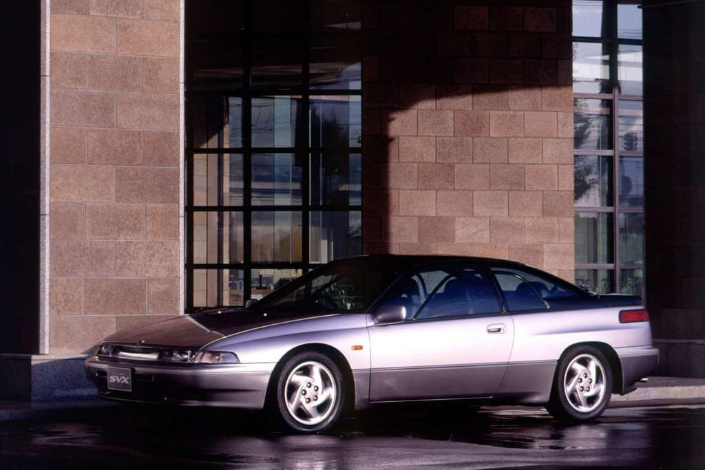 At its debut in 1989 at the Tokyo Auto Show Subaru SVX was a concept car