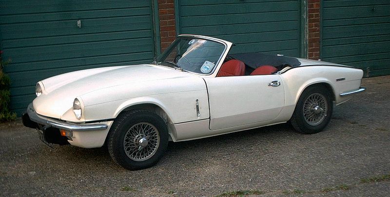 The Triumph Spitfire was a masterpiece and it was manufactured and produced