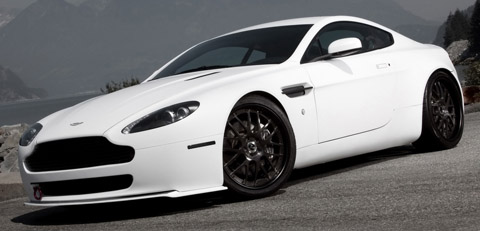 2009 Aston Martin Vantage Hellvellyn Frost by MW Design Technik front view 480