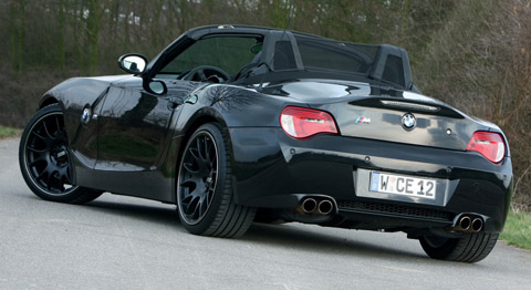 2010 Manhart Racing BMW Z4 V10 back view 480