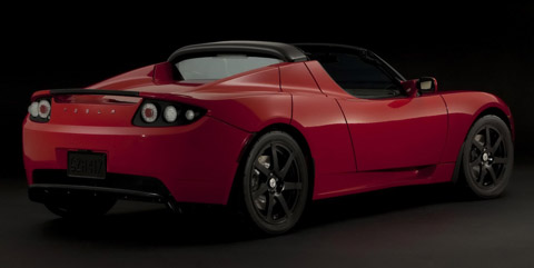 2010 Tesla Roadster Sport back view 480